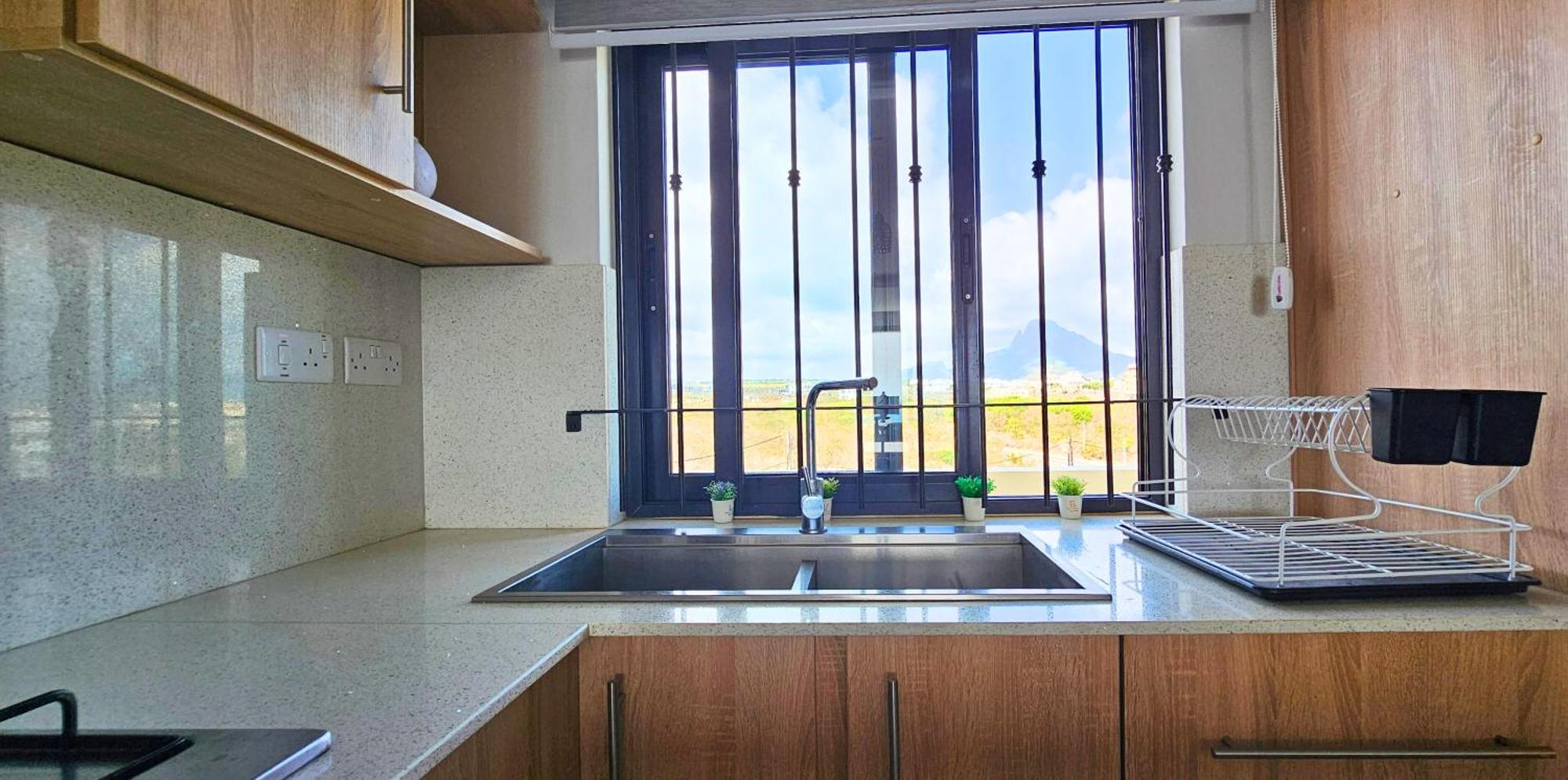 Apartament Zen Retreat With Stunning Sea Views And Sunsets Flic-en-Flacq Zewnętrze zdjęcie