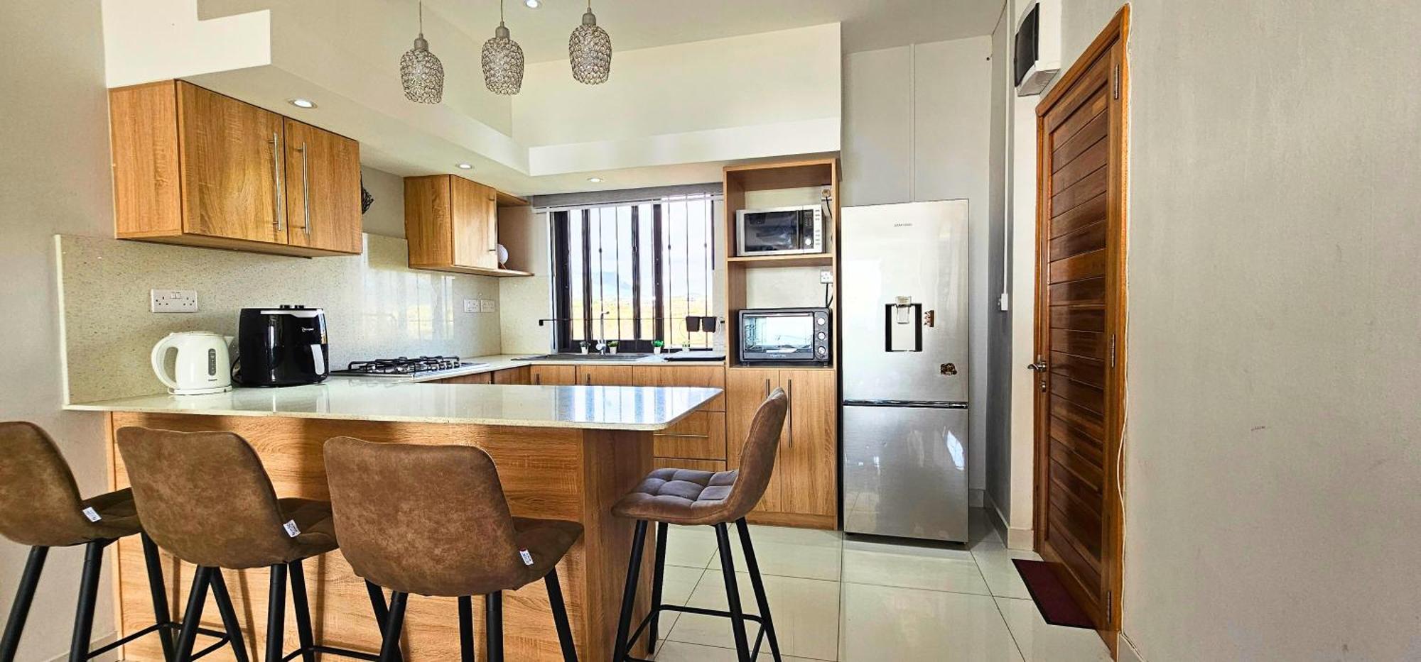 Apartament Zen Retreat With Stunning Sea Views And Sunsets Flic-en-Flacq Zewnętrze zdjęcie